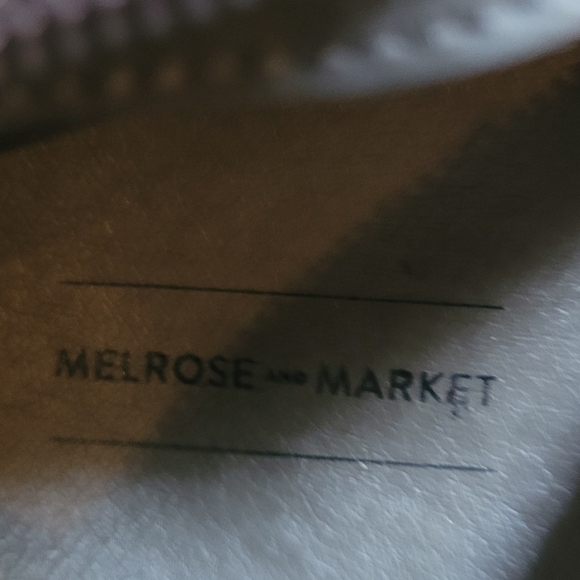 Melrose and Market Gray Faux Suede Over-The-Knee Stacked Heel Boots - Size 9.5 - Picture 14 of 16